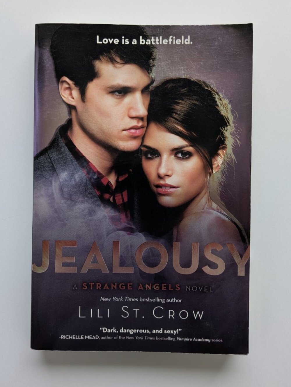 5/$15 YA Book Jealousy Strange Angels 3 Lili St Crow Vampires Paranormal Fantasy